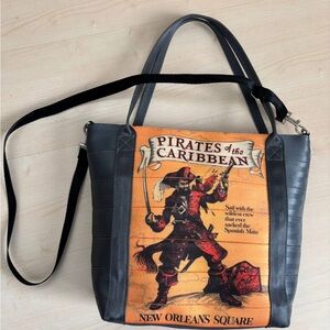 Harveys Seatbelt 60th anniversary Pirates of the Caribbean Tote VHTF EUC